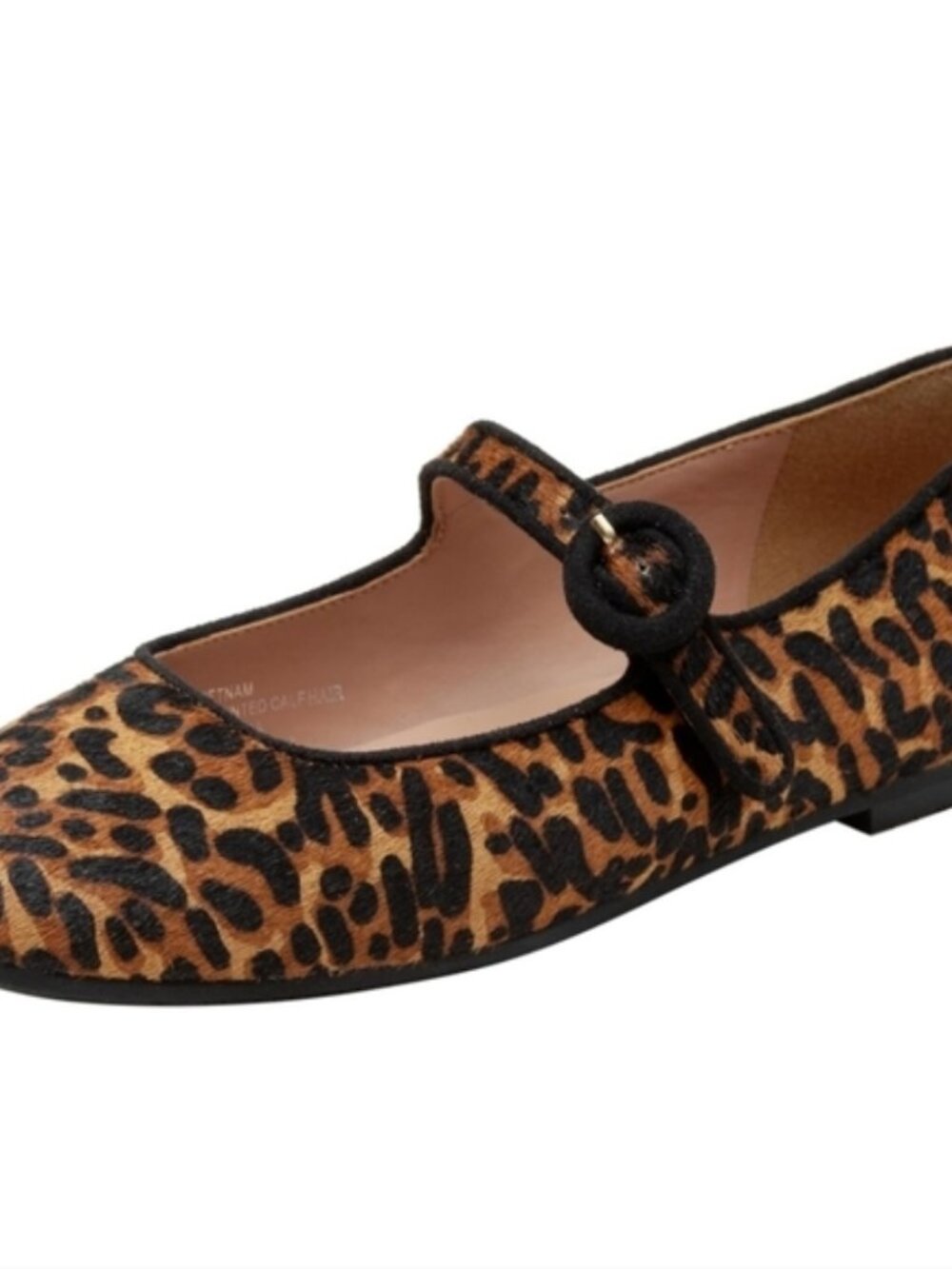 Linea Paolo Leopard Print Ballet Flats